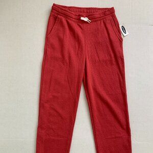 NWT Old Navy girls pink sweat pants casual joggers sz L sz 10 New